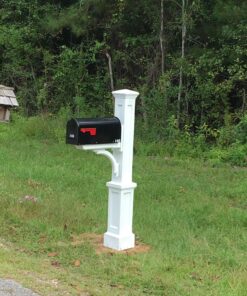 Gibraltar Mailboxes Elite Medium Capacity Galvanized Steel Black, Post-Mount Mailbox, E1100B00 36 810e UvZyKL