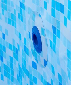 Bestway 12752E Steel Pro Above Ground Backyard Frame Pool for Kids & Adults, 15' x 48", Blue 15' x 48" 32 810eHLc8StL