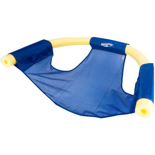 SwimWays Noodle Sling- Floating Pool Chair for Adults, Color May Vary. 1 Pack