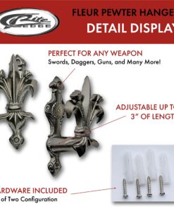 Alternative view of Fleur Sword Wall Hanger