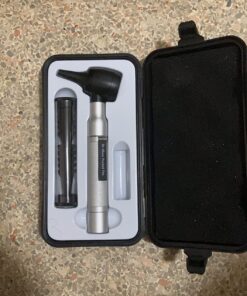 【Lifetime Warranty】4th Generation Doctor Mom LED Pocket Pro Otoscope with both Adult and Pediatric Disposable Specula Tips, Battery, and Protective Hard Plastic Case 26 810jNH90vRL