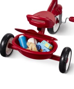 Radio Flyer Red Rider Trike, Outdoor Toddler Tricycle, For Ages 2.5-5 (Amazon Exclusive) 26 810k0E0cf6L
