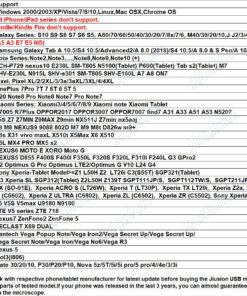 Jiusion Original 40-1000X USB Microscope with Portable Carrying Case, Digital Magnification Endoscope Camera 8 LEDs Metal Base for Micro USB USB-C Android, Windows Mac Linux Chrome 37 810k9a1s1KL