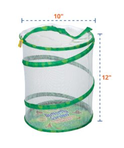 Painted Lady Butterfly Kit - Habitat, STEM Journal, & Voucher for Chrysalis Log & Caterpillars - Grow Your Own Butterfly Kit 38 810kP4uUHL