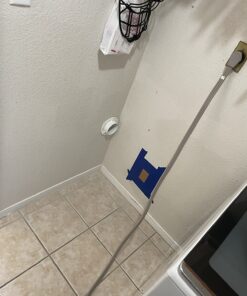 Dryer Dock The Original Dryer Vent Quick Release - Two-Piece Dryer Hose Quick-Connect, Twist & Lock Tight, Fits 4 Inch Tubes,White 50 810kV4TqThL