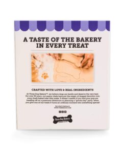 Three Dog Bakery Soft Baked Classic Cookies with Oats and Apple, Premium Treats for Dogs, 13 Ounce Box (114334) 13 Ounce (Pack of 1) 17 810l7P5MzJL