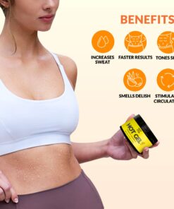 Hot Vita Hot Gel – Sweat Cream Workout Enhancer Belly Slimming Gel (4 oz) 4 Ounce (Pack of 1) 19 810lzZhOMWL