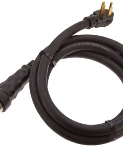 Generac 6330 10-Foot 50-Amp Generator Cord for Safe and Reliable Power Transfer, Made of Weather Resistant Rubber with Twist-Lock Ends