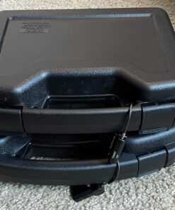 MTM Single Handgun Case for up to 6-Inch Revolver (Black) 35 810mHXAatrL