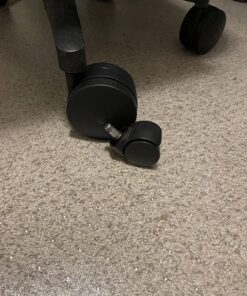 Miracle Caster! Extra Large Chair Wheels. 4" Set of Five. Great for carpet. Replaces chair mat. 16 810nJHLUlL