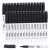Shuttle Art Permanent Markers, 30 Pack Black Permanent Marker set,Fine Point, Works on Plastic,Wood,Stone,Metal and Glass for Doodling, Marking 14 810nxreKDPL