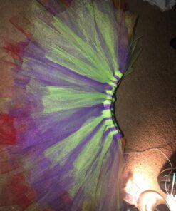 Charmed Rainbow Color Tulle Assortment, 6 inch by 25 Yard Spool (8 Pack) 35 810pWwtG1yL