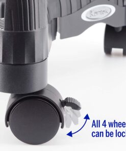 Kantek Mobile CPU Stand with Adjustable Width and Locking Casters, 16-Inch Wide x 7-Inch Deep x 4.8-Inch High (CS200B),Black 23 810rQRQjKDL