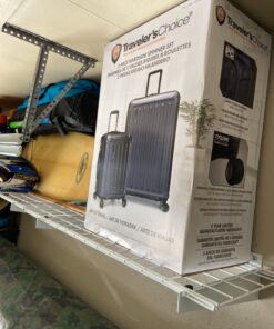 Hyloft 00967 45-Inch X 15-Inch Steel Wall Shelf Storage Rack for Garage, Low-Profile Brackets, Max Shelf Load 200 Pounds, Off White 37 810svqDiVUL