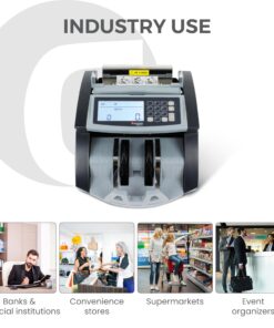 Cassida 5520 UV/MG - USA Money Counter with ValuCount, UV/MG/IR Counterfeit Detection, Add and Batch Modes - Large LCD Display & Fast Counting Speed 1,300 Notes/Minute UV/MG Counterfeit Detection 22 810t42gYnIL