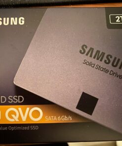 Samsung 860 QVO 2TB 2.5 Inch SATA III Internal SSD (MZ-76Q2T0B/AM), Gray Single 35 810tgLjfqjL
