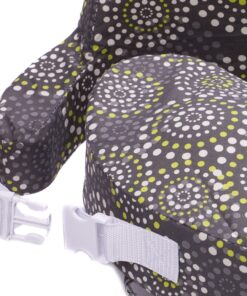 My Brest Friend Original Nursing Pillow | Ergonomic Breastfeeding Pillows | Supports Both Mom & Baby | Breastfeeding Essentials | Handy Side Pocket, Double Straps & Removable Cover, Fireworks Grey/Yellow Fireworks 27 810uo1A7PkL 2