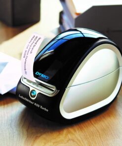 DYMO Authentic LW White Mailing Address Labels, DYMO Labels for LabelWriter Label Printers, 1-1/8" x 3-1/2", 2 Rolls of 350 (700 Total) 13 810yTOAd RL