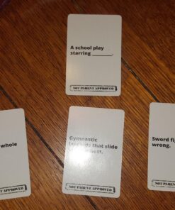 Not Parent Approved - The Hilarious Family Game Night Card Game for Kids, Teens & Tweens, The Perfect Funny Christmas & Birthday Gift for Boys & Girls, Best Fun Family Games for Kids and Adults A. Original Game 51 810yeEqtKxL 1