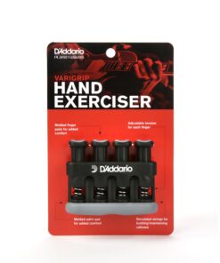 D'Addario Accessories Hand Exerciser–Improve Dexterity and Strength in Fingers, Hands, Forearms- Adjust Tension Per Finger– Simulated Strings Help Develop Calluses- Comfortable Conditioning Varigrip Only(Original) 32 811 U52JE7L