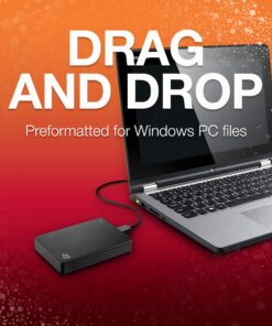 Seagate Backup Plus Portable 4TB External Hard Drive HDD – Black USB 3.0 for PC Laptop and Mac, 2 Months Adobe CC Photography (STDR4000100) 36 8111gqrmVmL