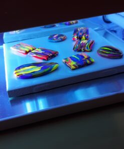 MelodySusie 36W Nail Lamp for Resin, Professional Gel Nail Polish Curing Lamp with 3 Timer Setting, Sliding Tray for Manicure Pedicure,Great for Resin,White White 29 8112CrLgDVL