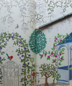 Secret Garden: An Inky Treasure Hunt and Coloring Book for Adults 81 8114EupsKWL