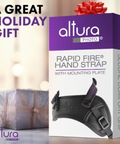 Alternative view of Altura Photo Camera Hand Strap - Rapid Fire Secure Padded Camera Wrist Strap for DSLR and Mirrorless for Photographers Compatible W/Camera Neck Strap
