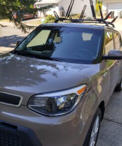 Direct Aftermarket (2 Pairs) Universal Kayak Rack for Car Truck SUV - Rooftop Kayak Carrier J-Bar Holder Mount with Tie Down Straps 40 8114X8Nb3mL