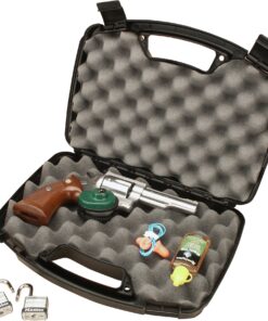 Alternative view of MTM Single Handgun Case for up to 6-Inch Revolver (Black)