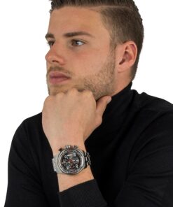 Invicta Men's Aviator Analog Display Japanese Quartz Silver Watch, Gold, Black (Model: 12704, 28898, 28899) 39 8116Mb4nrS