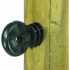 Field Guardian Wood Post Screw-In Ring Polyrope Insulator, Black 7 8117hyEAIyL
