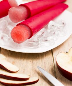 Silicone Popsicle Molds / Ice Pop Maker - Multi Color, Set of 6 with Lids - (Bright ) .. By Sunsella 21 8117v7tVNL