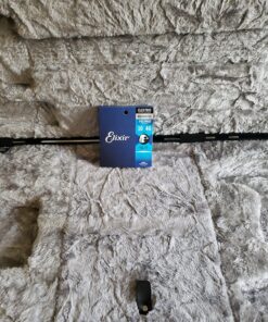 Elixir Strings Electric Guitar Strings w POLYWEB Coating, Light (.010-.046) Light (.010-.046) 6 String Set 24 8118OdrBArL