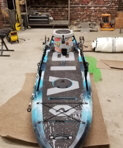 Scotty #282-BK Baitcaster Rod Holder w/Gearhead & Track (Black) Black 58 8118XxM9J7L