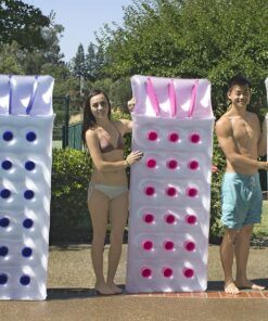 Poolmaster Classic French Pocket Inflatable Swimming Pool Mattress Float for Adults 19 8119I2lpaL