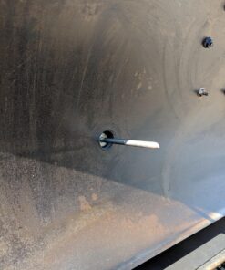 Tel-Tru BQ300 Barbecue Thermometer, 3 inch Black dial with Zones, 4 inch stem, 100/500 Degrees F 48 8119Q2wXnQL