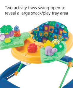 Safety 1st Dino Sounds 'n Lights Discovery Baby Walker with Activity Tray 31 811E5mWG44L