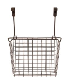 Spectrum Grid Over The Cabinet Wire Storage Basket Large (Bronze) - Organizer for Bathroom, Kitchen, Under Sink, Pantry, Hair Tools, & More 29 811FcEYQLnL