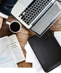 ENGPOW Fireproof File Folder Fireproof Fire and Water Resistant Money Document Bag with A4 Size 13 Pockets Zipper Closure Non-Itchy Silicone Coated Portable Filing Organizer Pouch(14.3" x 9.8") Black,13 Pockets 29 811Ibe5FPL