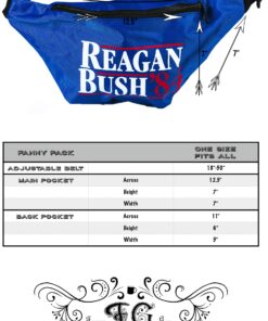 Funny Guy Mugs Reagan Bush '84 Fanny Pack 15 811J1rx5dL