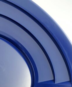 SE 10 Inch Gold Panning Pan - Dual Riffles for Easier Mining and Prospecting, Blue 10" 17 811Kahga5L