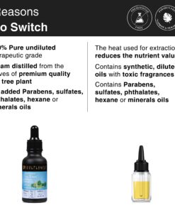 Soulflower Organic Tea Tree Essential Oil for Oily Skin & Itchy Scalp- Melaleuca Alternifolia- 100% Pure, Natural, Vegan, Cruelty Free, Premium Quality, Aromatherapy, Diffusion, 30ml/ 1 fl oz 1 Fl Oz (Pack of 1) 27 811PNjabH3L