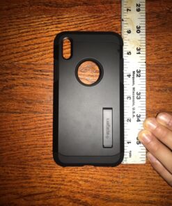 Spigen Tough Armor Designed for iPhone Xs Case (2018) / Designed for iPhone X Case (2017) - Matte Black 77 811Ps226BBL