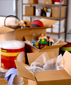 Scotch Heavy Duty Packaging Tape, 1.88" x 54.6 yd, Designed for Packing, Shipping and Mailing, Strong Seal on All Box Types, 3" Core, Clear, 6 Rolls (3850-6) 38 811SXJLdXL