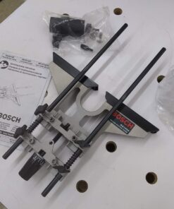 BOSCH RA1054 Deluxe Router Edge Guide with Dust Extraction Hood & Vacuum Hose Adapter 44 811WwZHGfdL