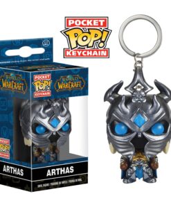 Alternative view of Funko POP Keychain: World of Warcraft - Arthas Action Figure