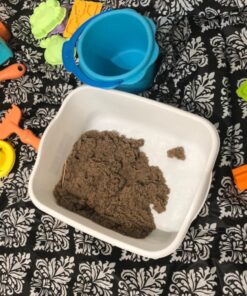 Kinetic Sand, 3 Lbs Beach Sand for Ages 3 and Up Brown Beach Sand 25 811aevvRWkL