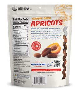 Alternative view of Made In Nature | Organic Dried Apricots | Non-GMO, Unsulfured Dried Fruit | 48 Ounce (Pack of 1) 3 Pound (Pack of 1)