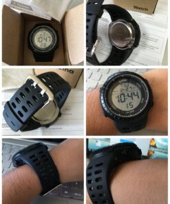 Digital Watch Men Sports LED Screen Large Face Military Watches for Men Waterproof Casual Luminous Stopwatch Alarm Simple Watch 1167 26 811d TxRb9L